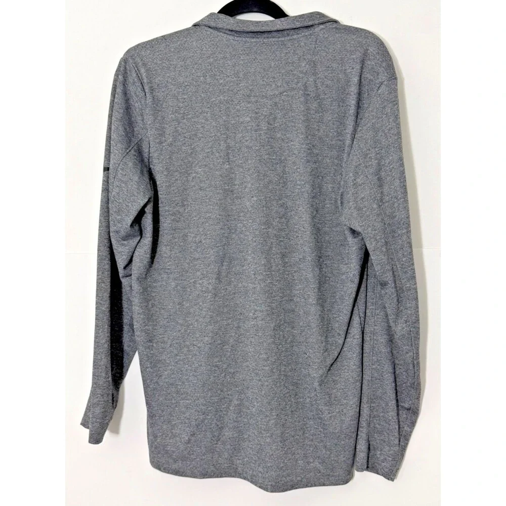 Michigan Wolverines Nike Quarter Zip Mens Medium Gray Pullover